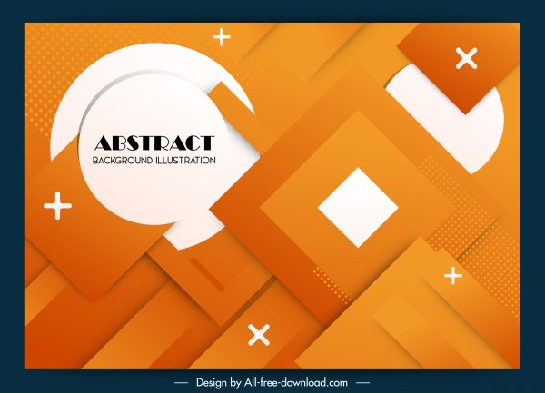 [ai] Abstract background modern colorful geometric layers Free vector 4.50MB