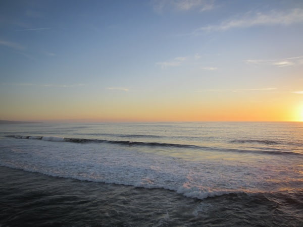 [jpeg] Ocean water sunset summer clouds Free stock photos 4.25MB