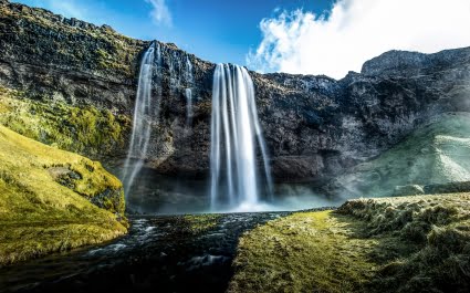[jpeg] Seljalandsfoss Waterfalls Iceland Wallpapers