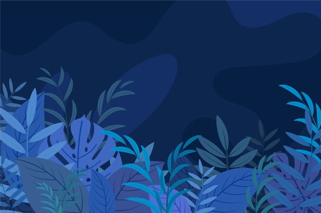 [ai] Tropical leaves background Free Vector