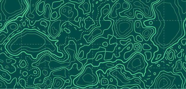 [ai] Topographic background Free Vector