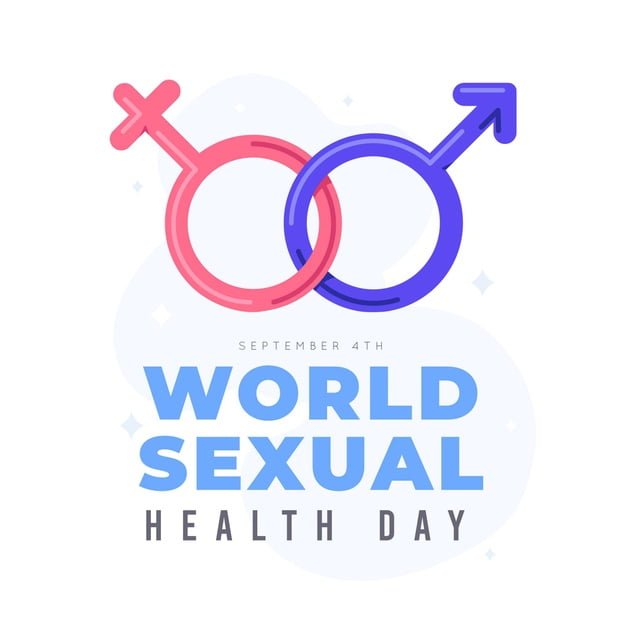 [ai] Male and female symbols world sexual health day Free Vector