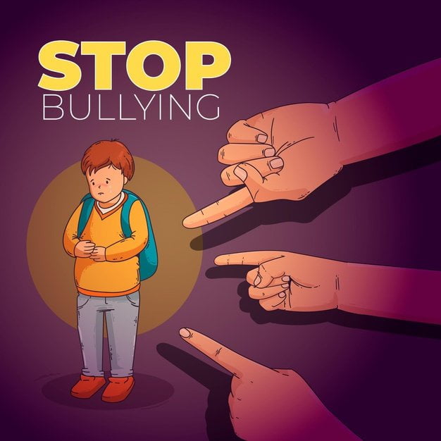 [ai] Stop bullying concept Free Vector
