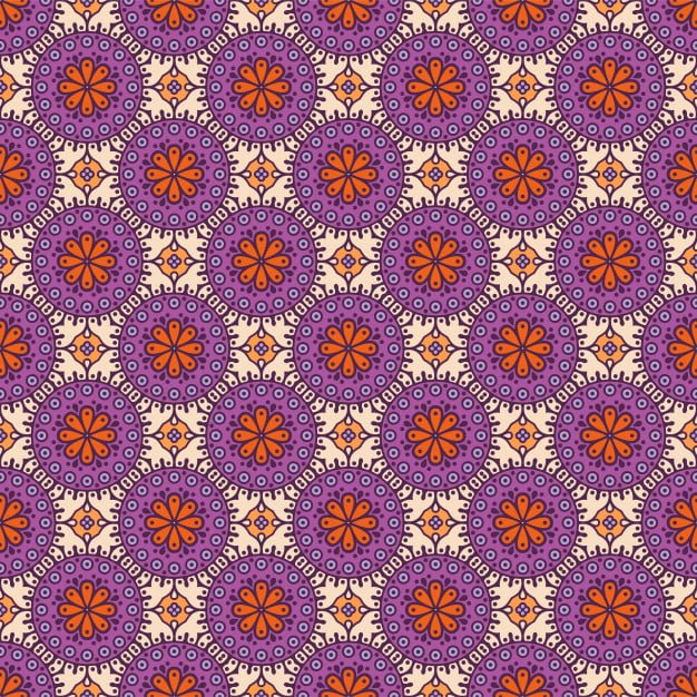 [ai] Luxury ornamental mandala pattern Free Vector