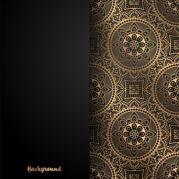 [ai] Luxury ornamental mandala design background Free Vector