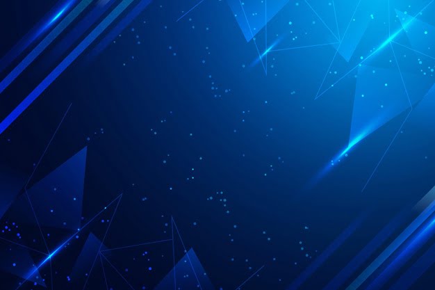 [ai] Blue copy space digital background Free Vector