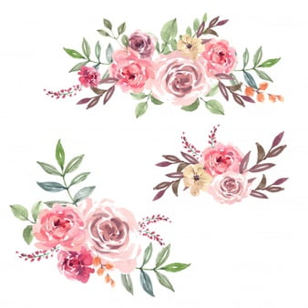 [ai] Bouquet card for special occasion , creative watercolor Free Vector