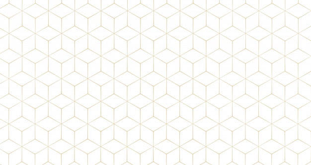 [ai] Stylish hexagonal line pattern background Free Vector